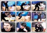 Tom Cruise Jumps on Oprah's Couch