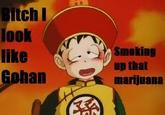 "Bitch I Look Like Goku"