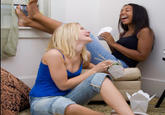 Girls Laughing