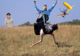 Hugh Jackman Can Ride Anything!