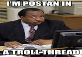 Y'all Niggas Postin' In a Troll Thread