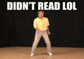 Didn't Read LOL