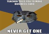 Art Student Owl