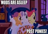 Mods Are Asleep