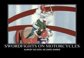 Card Games on Motorcycles!