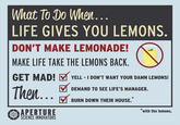 Cave Johnson / Combustible Lemons