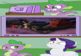 Fluttercry / Characters Watching Tv