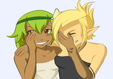 Girls Laughing