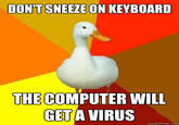 Technologically Impaired Duck