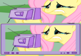 Fluttercry / Characters Watching Tv
