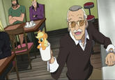Stan Lee Asking for Coffee