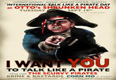 Talk Like A Pirate Day