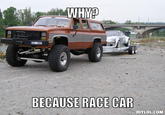 BECAUSE RACE CAR
