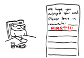 First
