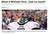 What if Michael Vick Were X