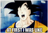 At First I Was Like...