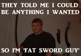 They Told Me I Could Be Anything I Wanted