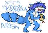 Krystal Can't Enjoy Her Sandwich