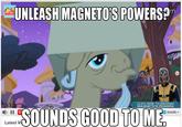 Magneto / MagNEIGHto (My Little Pony Crossover)