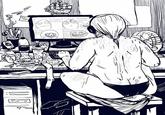 Naked Gamer Girl (Our Summer)