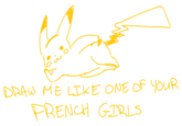 Draw Me Like One of Your French Girls