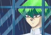 Season 0 Kaiba Staring At the Rain Through a Window