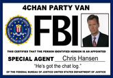 4chan Party Van