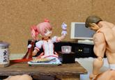 Frightened Madoka