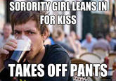 Lazy College Senior