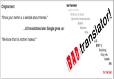 Bad Translator