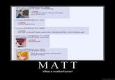 Matt x Sora/Sorato Threads