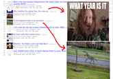 What Year Is It?