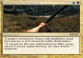 I Took an Arrow in the Knee
