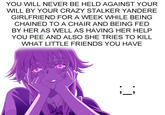 Mirai Nikki Yandere Face/ “Ecstatic Yandere Pose” (恍惚のヤンデレポーズ)