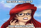 Hipster Mermaid / Hipster Ariel