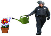 Casually Pepper Spray Everything Cop