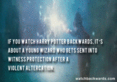 If You Watch X Backwards, It's About Y