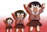 Azumanga Daioh - Soramimi Cake