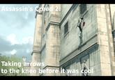 I Took an Arrow in the Knee