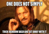 One Does Not Simply Walk into Mordor