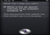 Shit That Siri Says