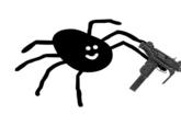 Paying Bills with Spider Drawings (Seven-Legged Spider)