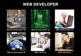 What People Think I Do / What I Really Do