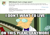 I Don't Want to Live on This Planet Anymore