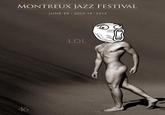 Le Monsieur Tout Nu (MJF - Montreux Jazz Festival Poster)