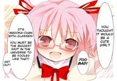 Glasses Sayaka / Too bad, it was just me!