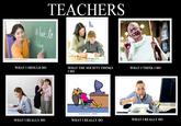 What People Think I Do / What I Really Do