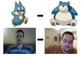 Celebrity Pokemon Evolutions
