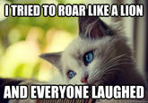 First World Problems Cat
