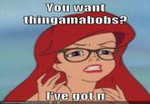Hipster Mermaid / Hipster Ariel